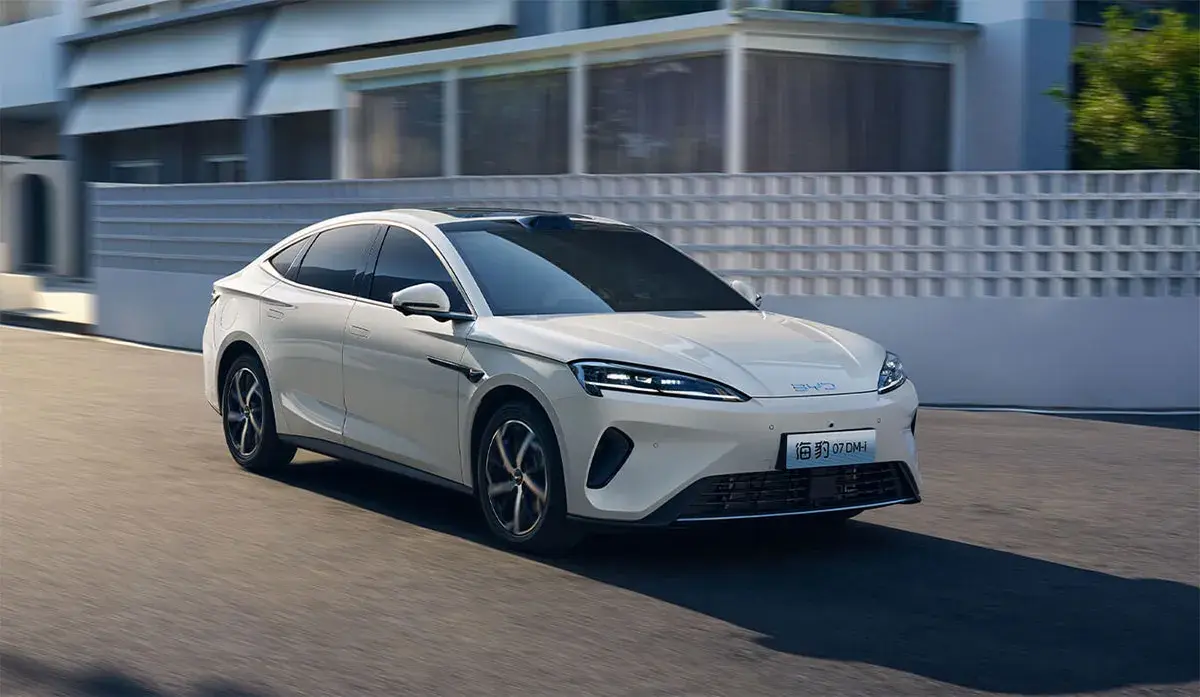 Электрический BYD Seal 07 EV показали в официальных документах Электрический BYD Seal 07 EV показали в официальных документах