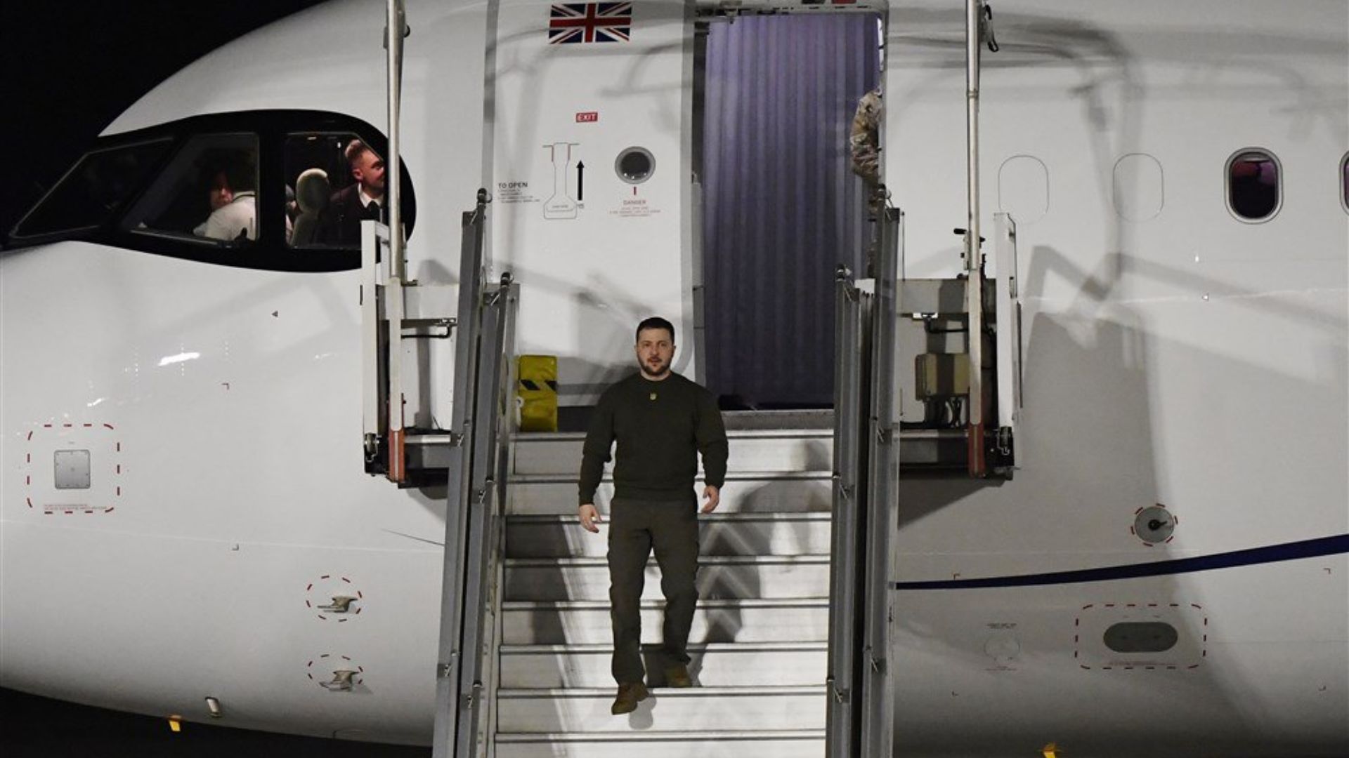 Зеленський прибув до Бельгії Зеленський прибув до Бельгії