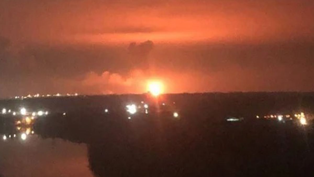 НПЗ в Сызрани остановил работу после атаки НПЗ в Сызрани остановил работу после атаки