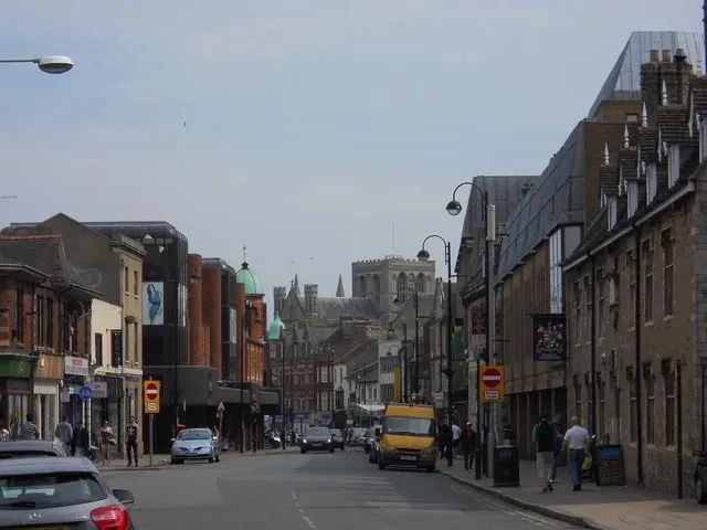 Улицы Питерборо / фото The Sun