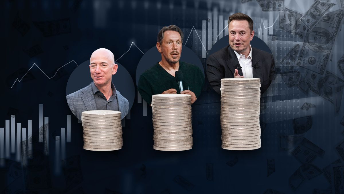 Маск держит позицию, а Безос проигрывает: как изменился рейтинг миллиардеров в 2025 году Маск держит позицию, а Безос проигрывает: как изменился рейтинг миллиардеров в 2025 году