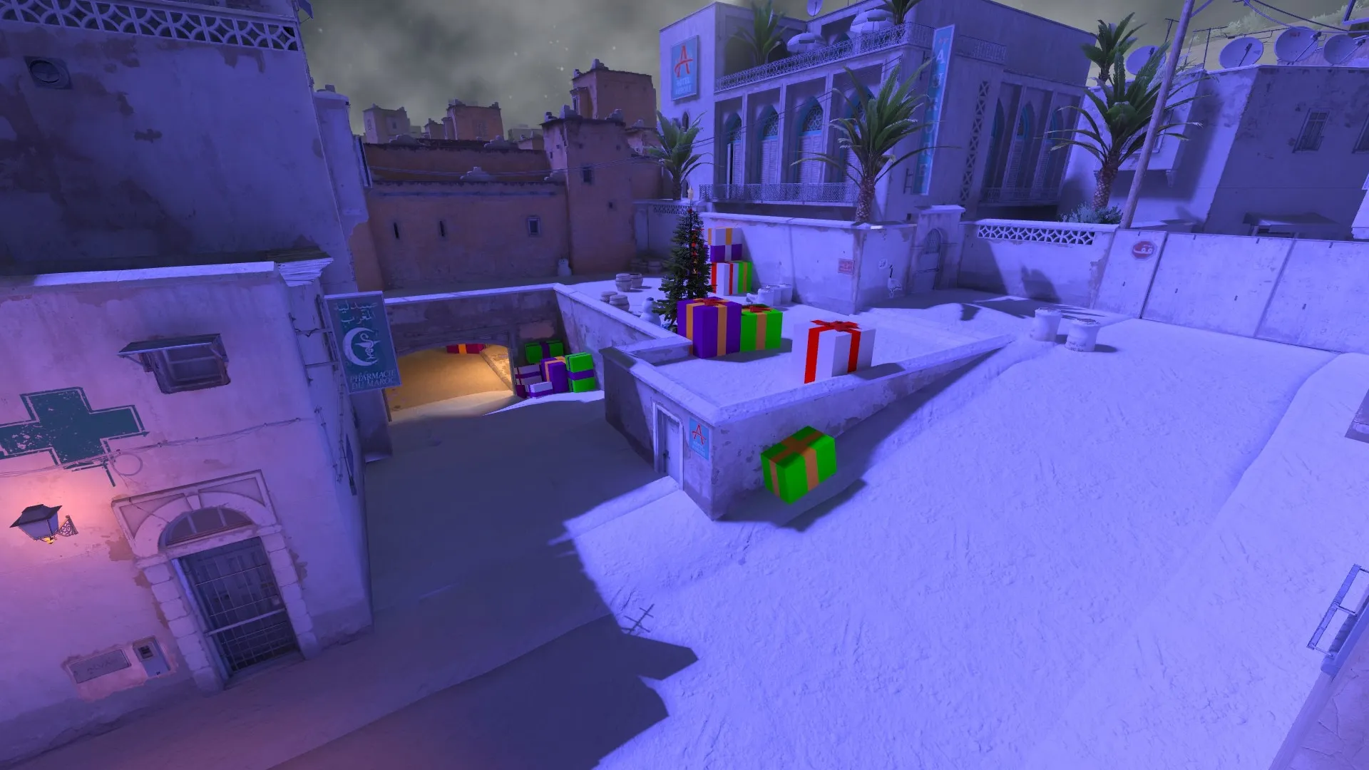 Карта de_dust2_winter