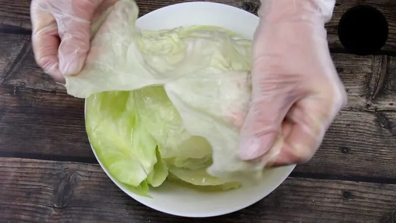 Як розібрати капусту на голубці Як розібрати капусту на голубці