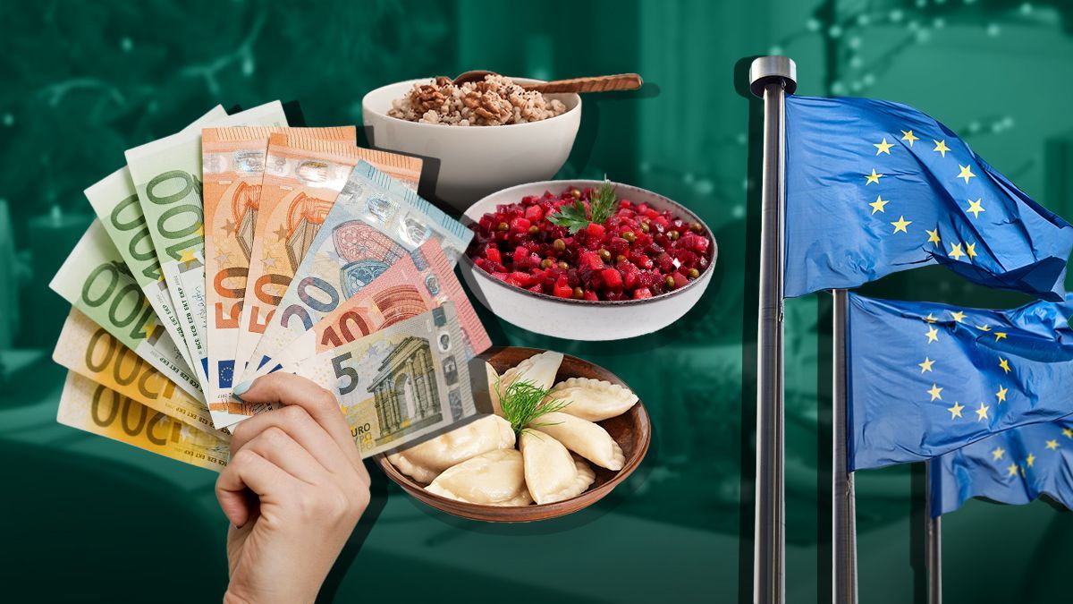 Рождественский стол - сколько стоят продукты на праздник заграницей, цены 2025