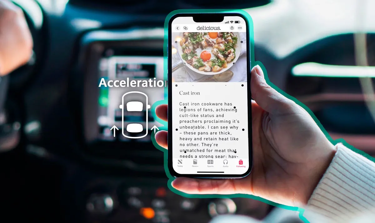 Функція Vehicle Motion Cues Функція Vehicle Motion Cues