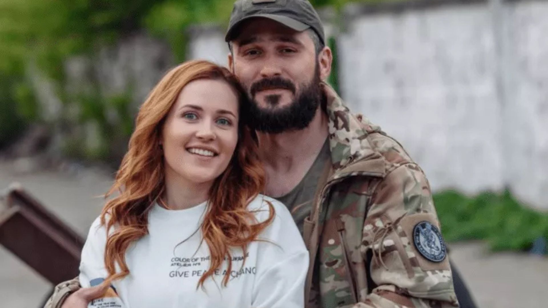 Наталка Денисенко з чоловіком Наталка Денисенко з чоловіком