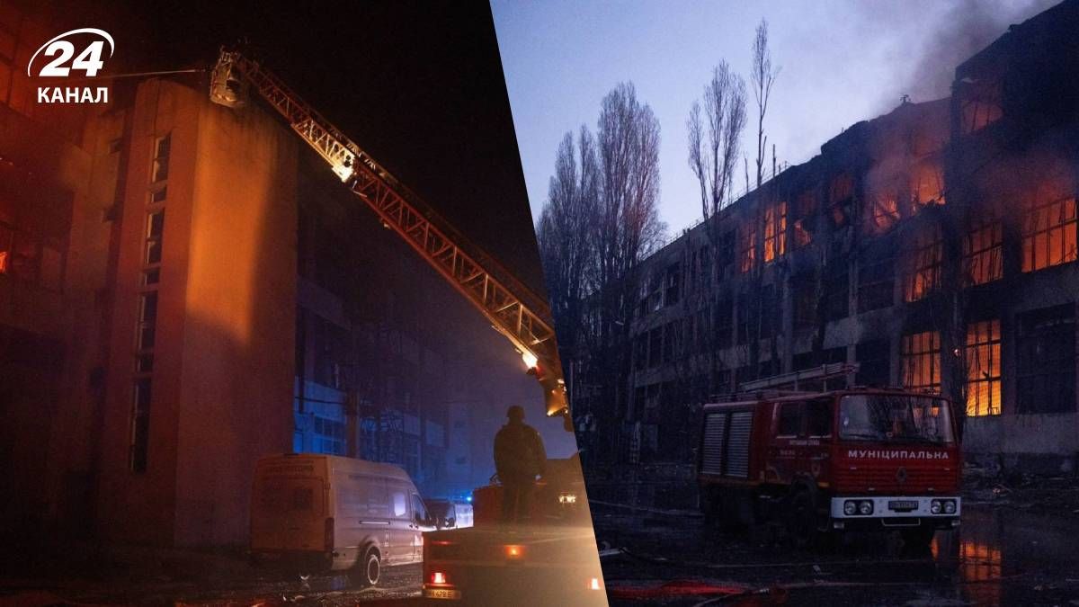 Наслідки атаки на Одеську область - 24 Канал Наслідки атаки на Одеську область - 24 Канал