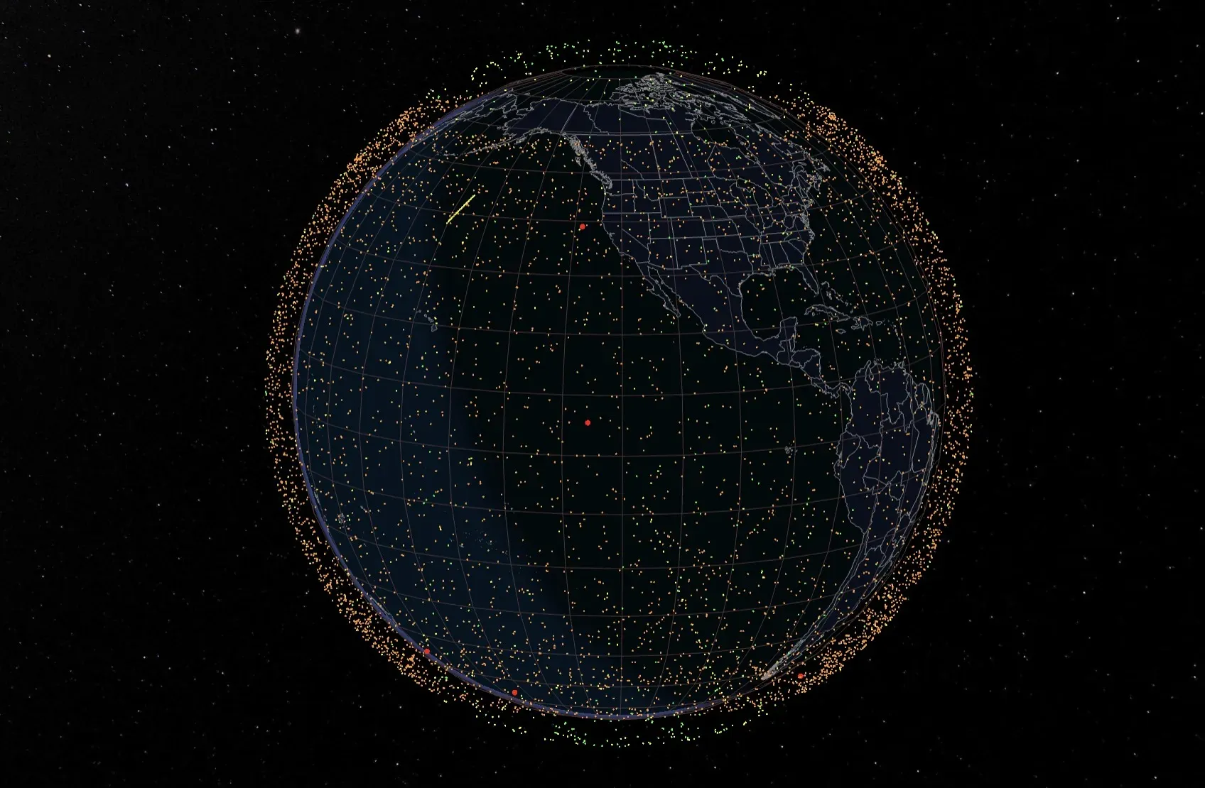 Starlink супутники на орбіті Starlink супутники на орбіті