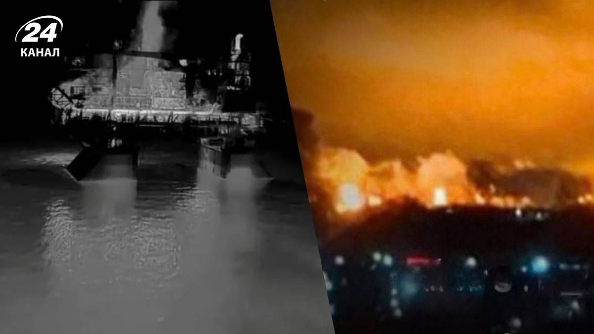 Українські дрони атакували нафтові платформи Росії в Каспійському морі