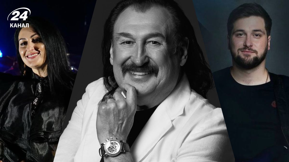 Степан Гига с детьми Степан Гига с детьми