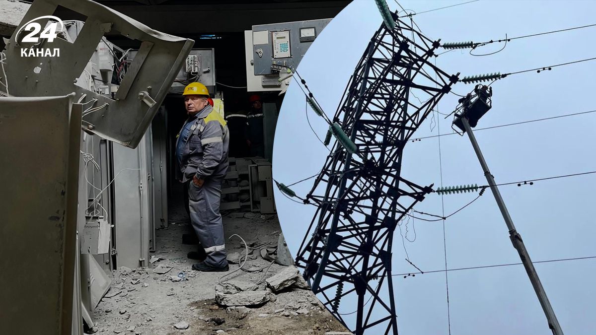 Работники ДТЭК проводят ремонтные работы после российской атаки