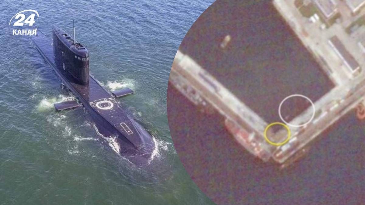 Україна уразила російській підводний човен, що є носієм "Калібрів" Україна уразила російській підводний човен, що є носієм "Калібрів"