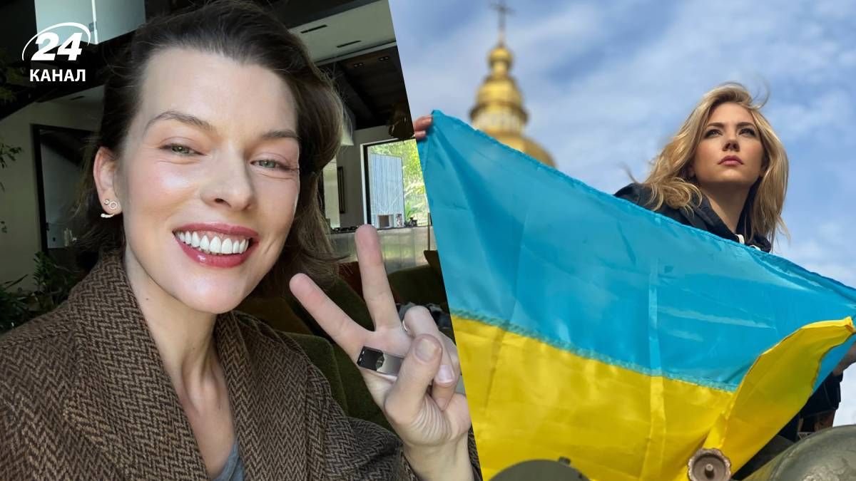 Міла Йовович і Кетрін Винник