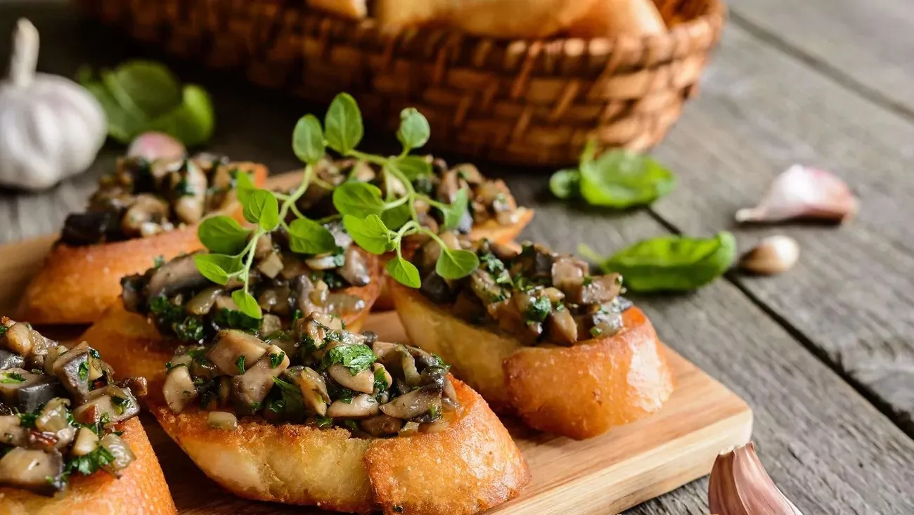 Как приготовить закуску из грибов