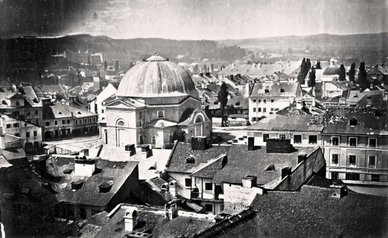 Улица Богдана Хмельницкого во Львове в 19 веке