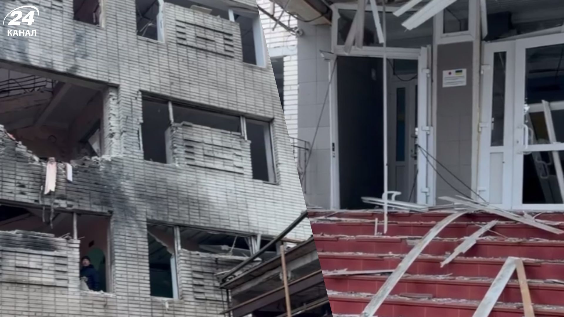 В Сумах враг ударил по учебному заведению - 24 Канал