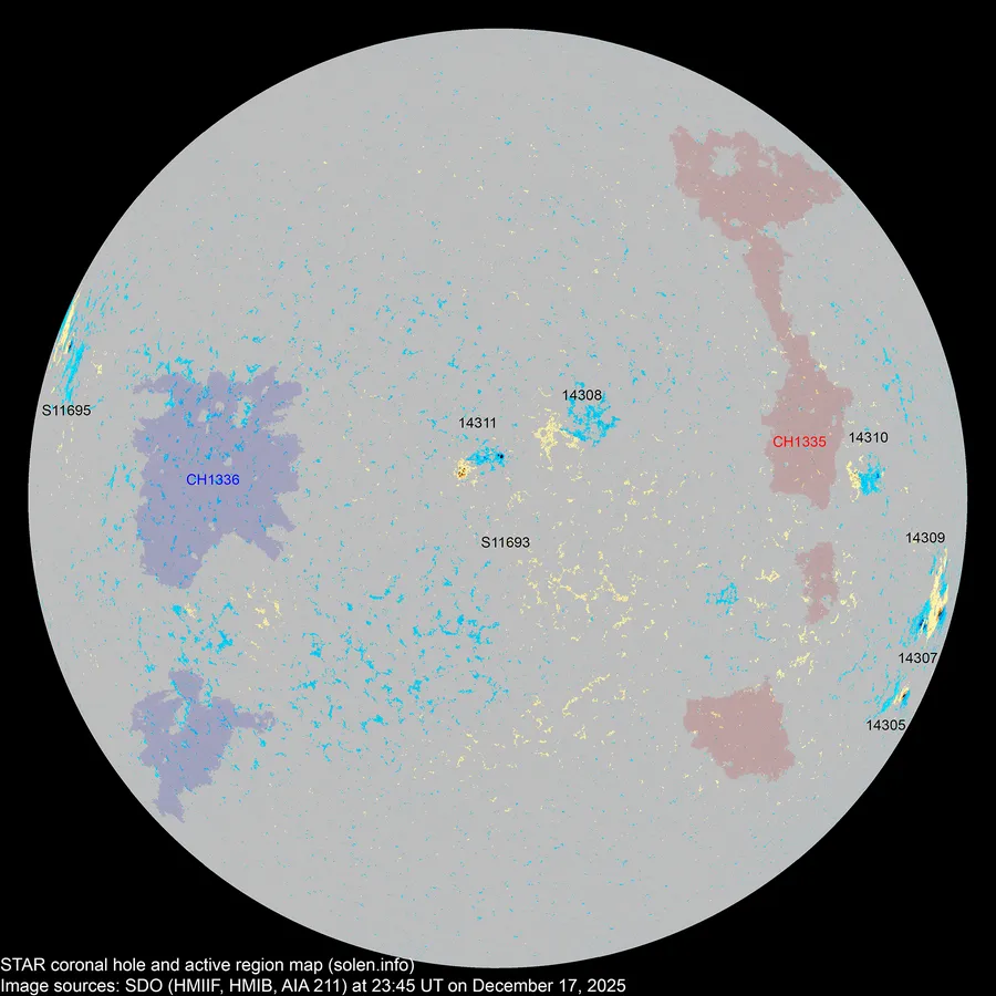 Корональна діра CH1336 Корональна діра CH1336