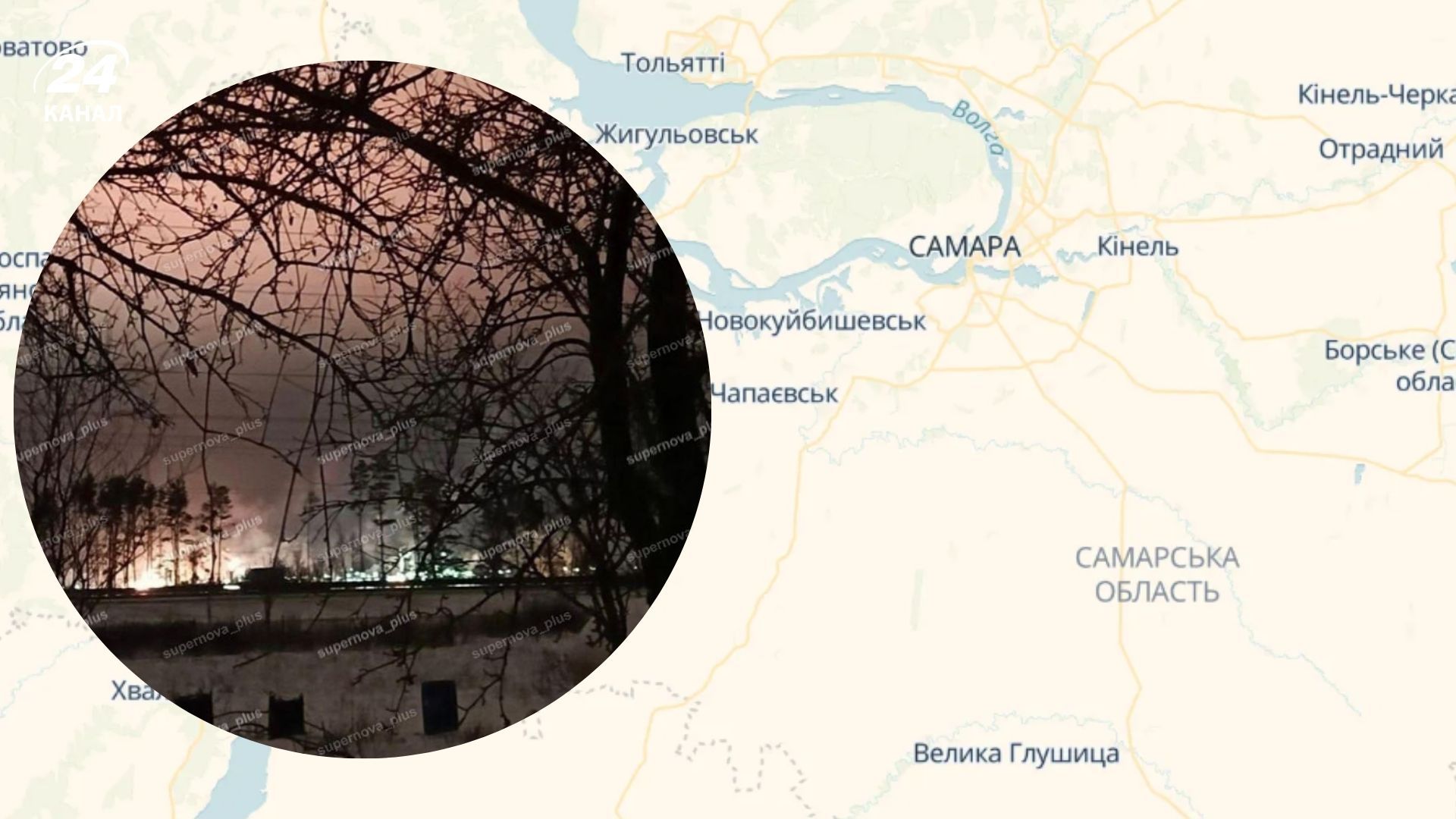 Дроны атаковали химзавод в Тольятти