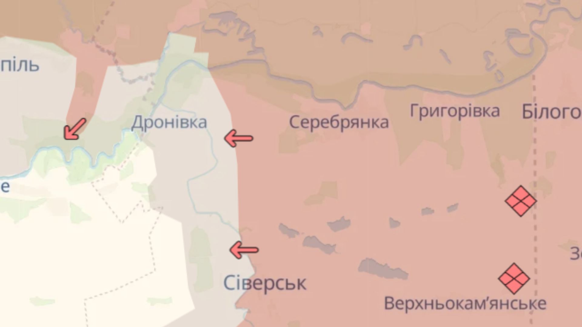 Карта бойових дій