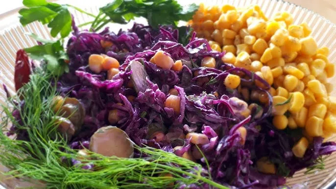 Салат з капусти на Різдво