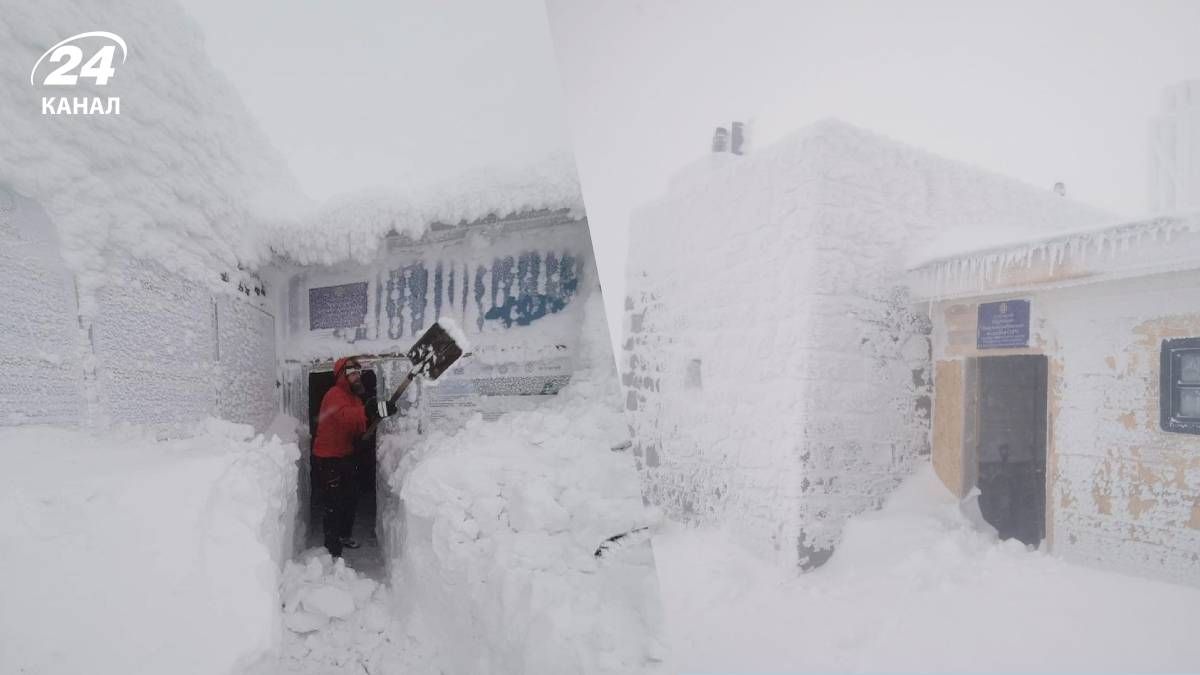 Метели в Украине - 24 Канал