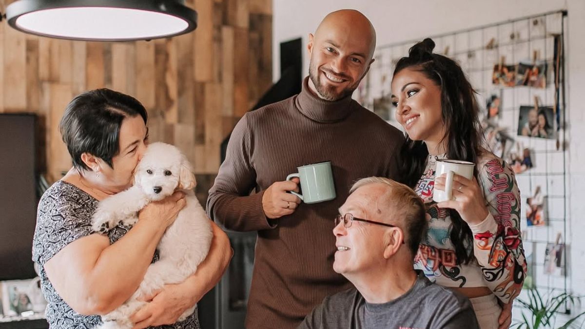 Влад Яма с женой Влад Яма с женой