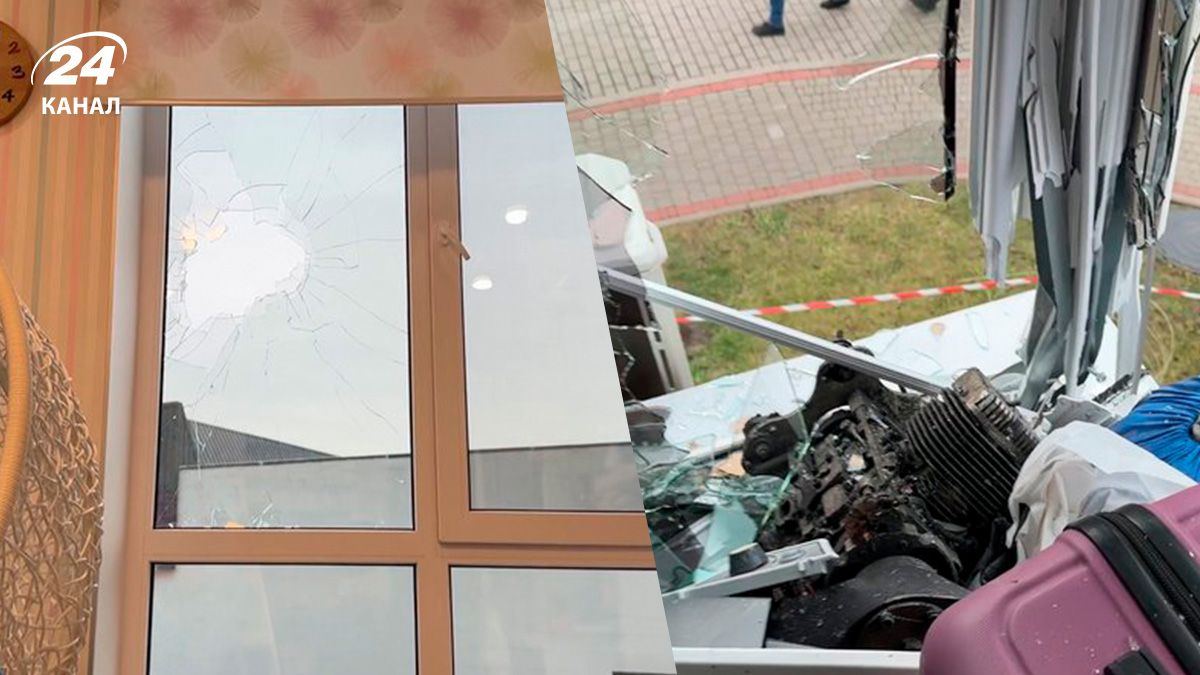 Схопили дітей і вибігли: у Житомирі під час атаки на балкон квартири влетів двигун від "Шахеда" - 24 Канал