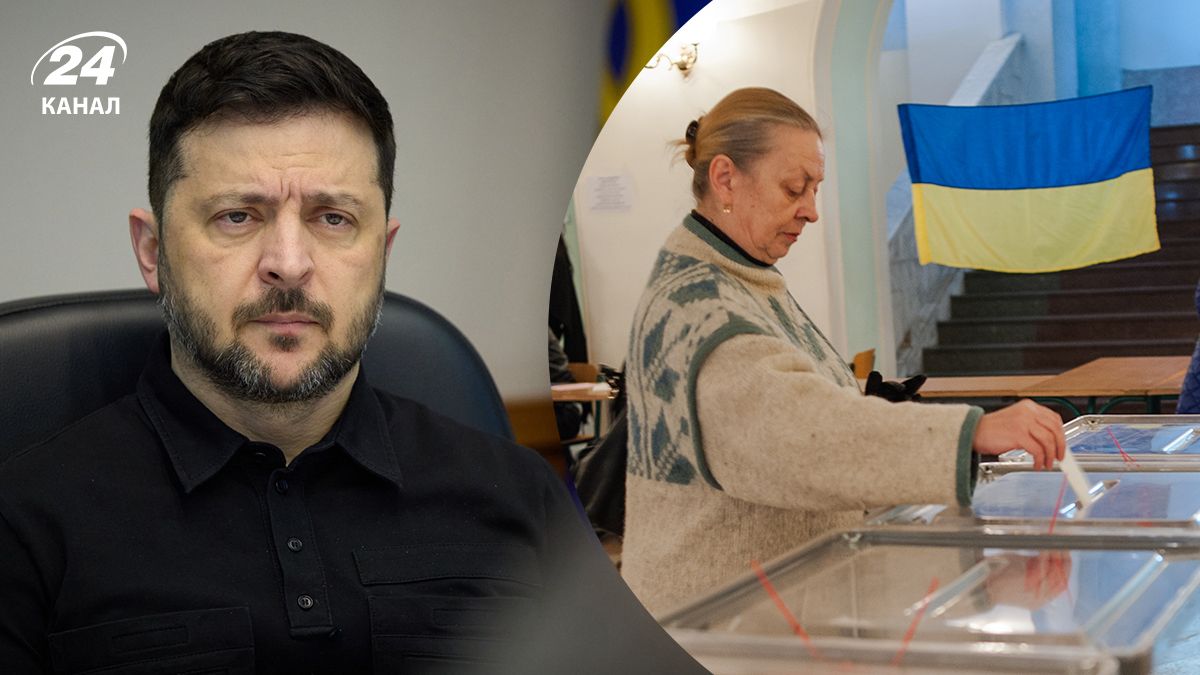 Президент Украины Владимир Зеленский, проведение президентских выборов Президент Украины Владимир Зеленский, проведение президентских выборов