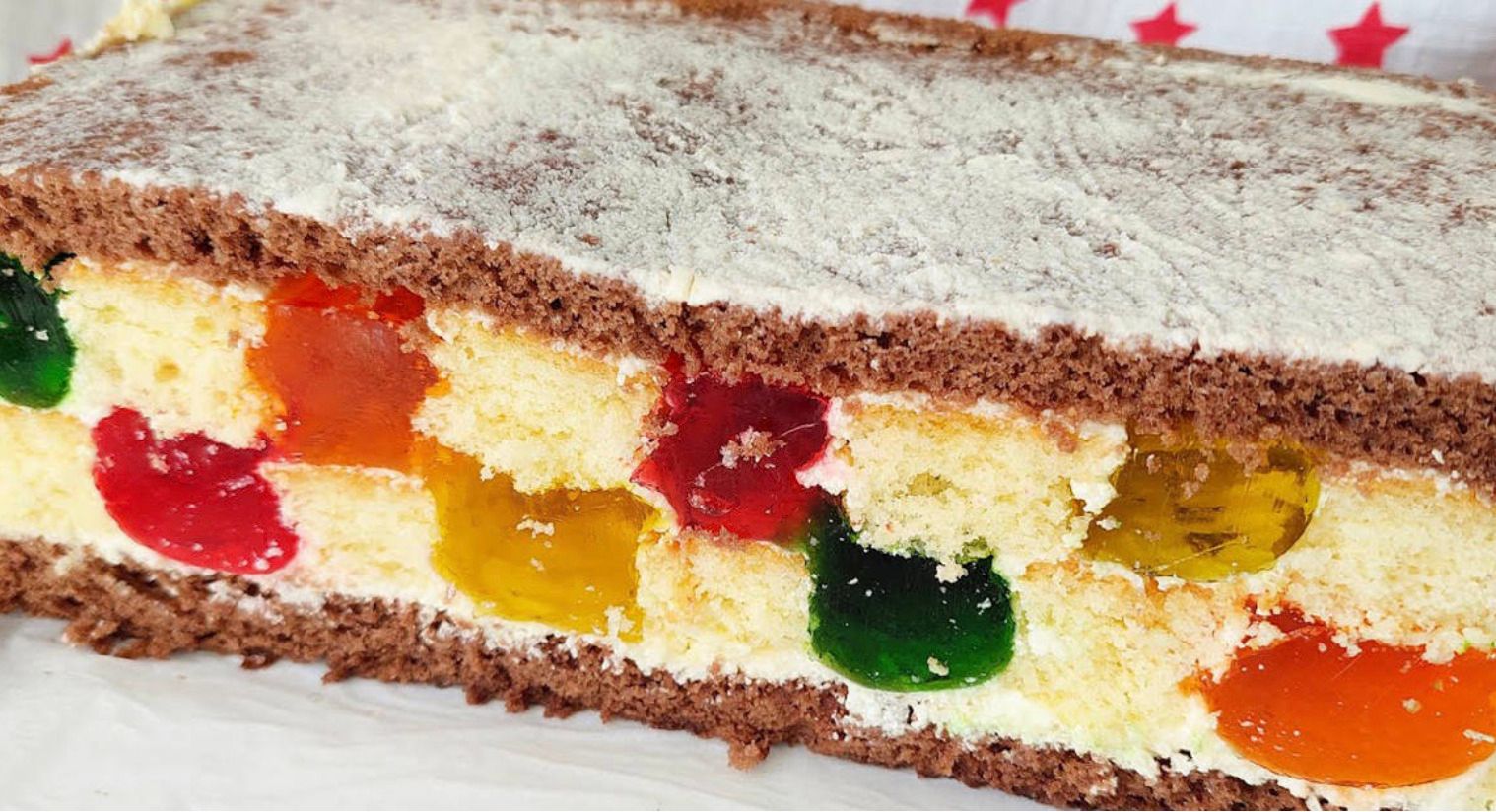 Яркий пирог на Рождество