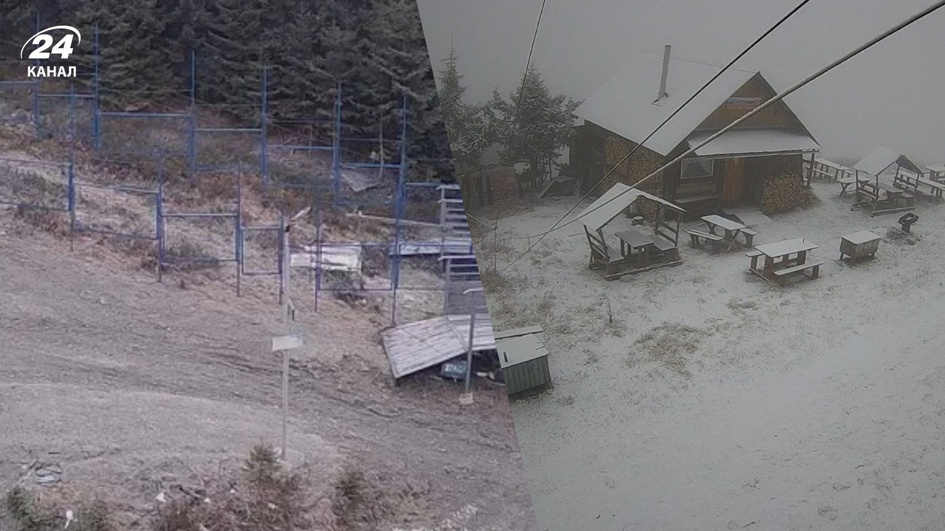 На горнолыжных курортах Украины нет ни снега, ни сезона