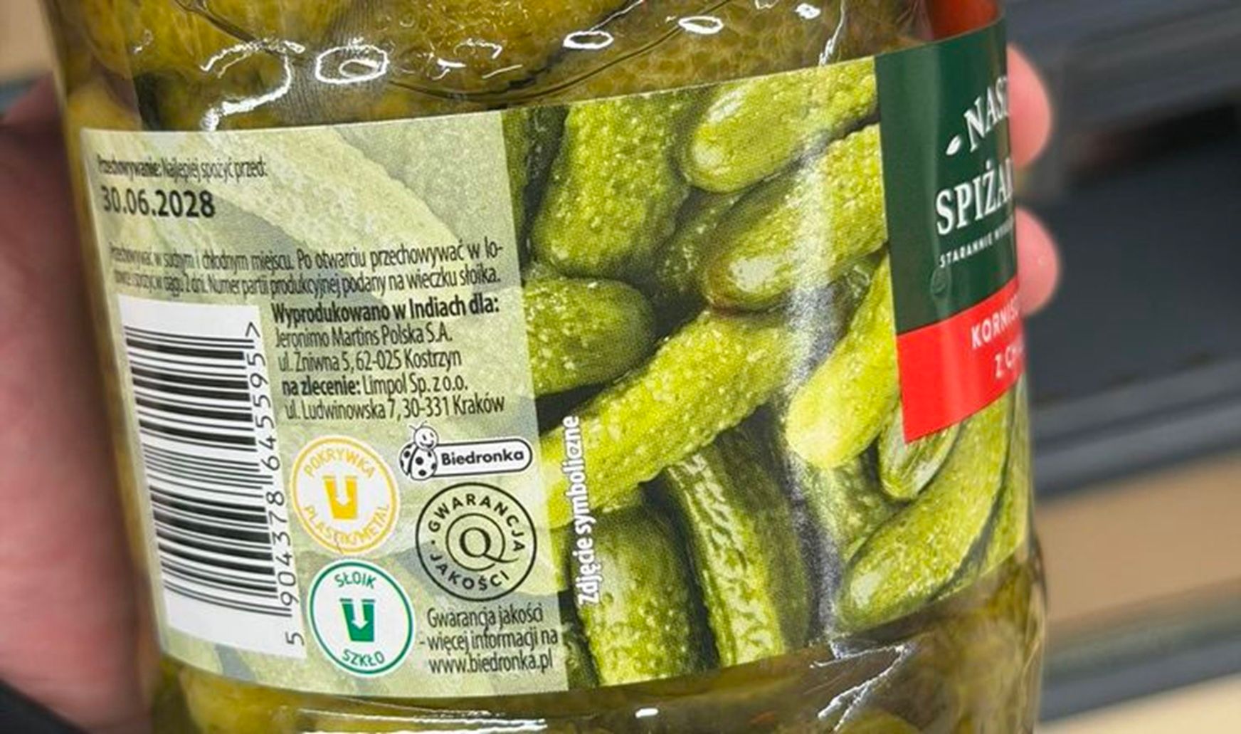 Индийские огурцы в Польше