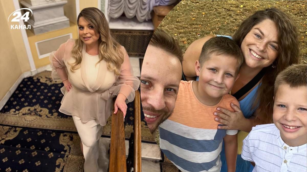 Неля Шовкопляс з чоловіком і синами Неля Шовкопляс з чоловіком і синами