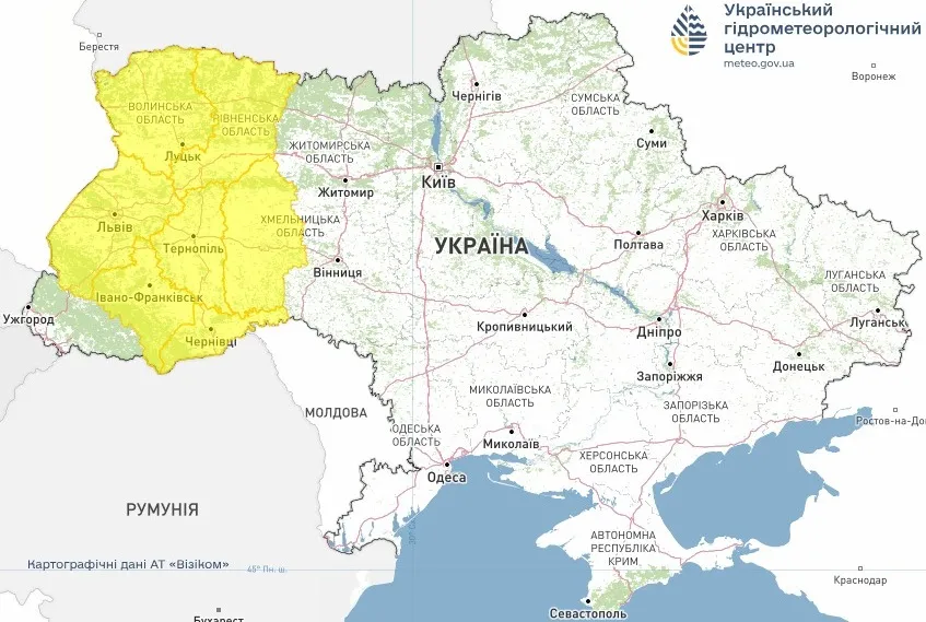 Где в Украине ждать сильных ветров 27 декабря Где в Украине ждать сильных ветров 27 декабря