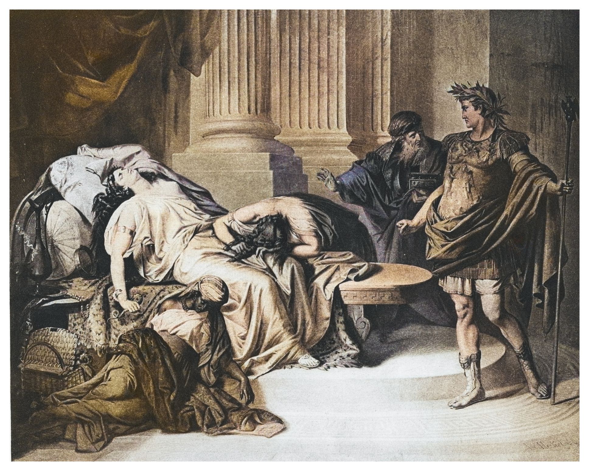 Как на самом деле могла погибнуть Клеопатра