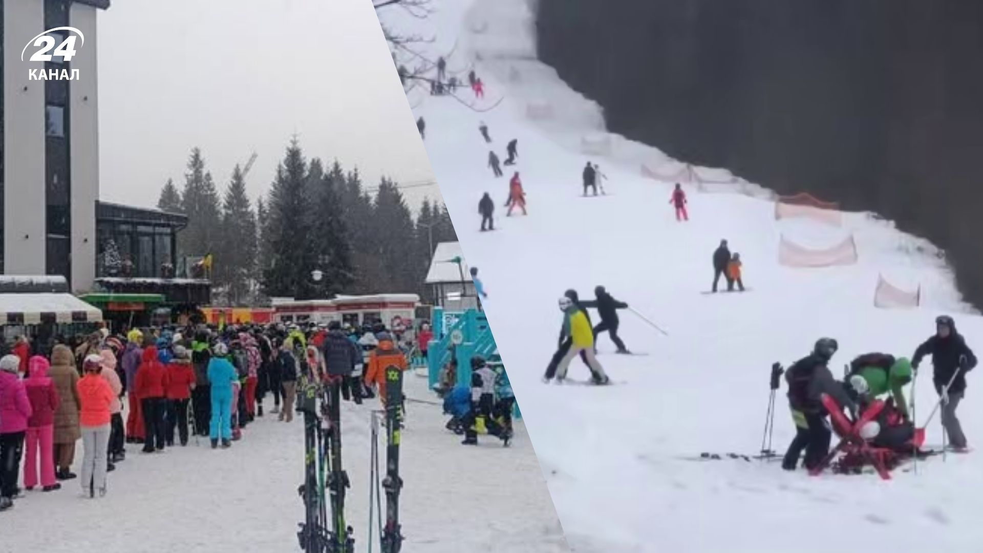 В Буковелы стартовал горнолыжный сезон