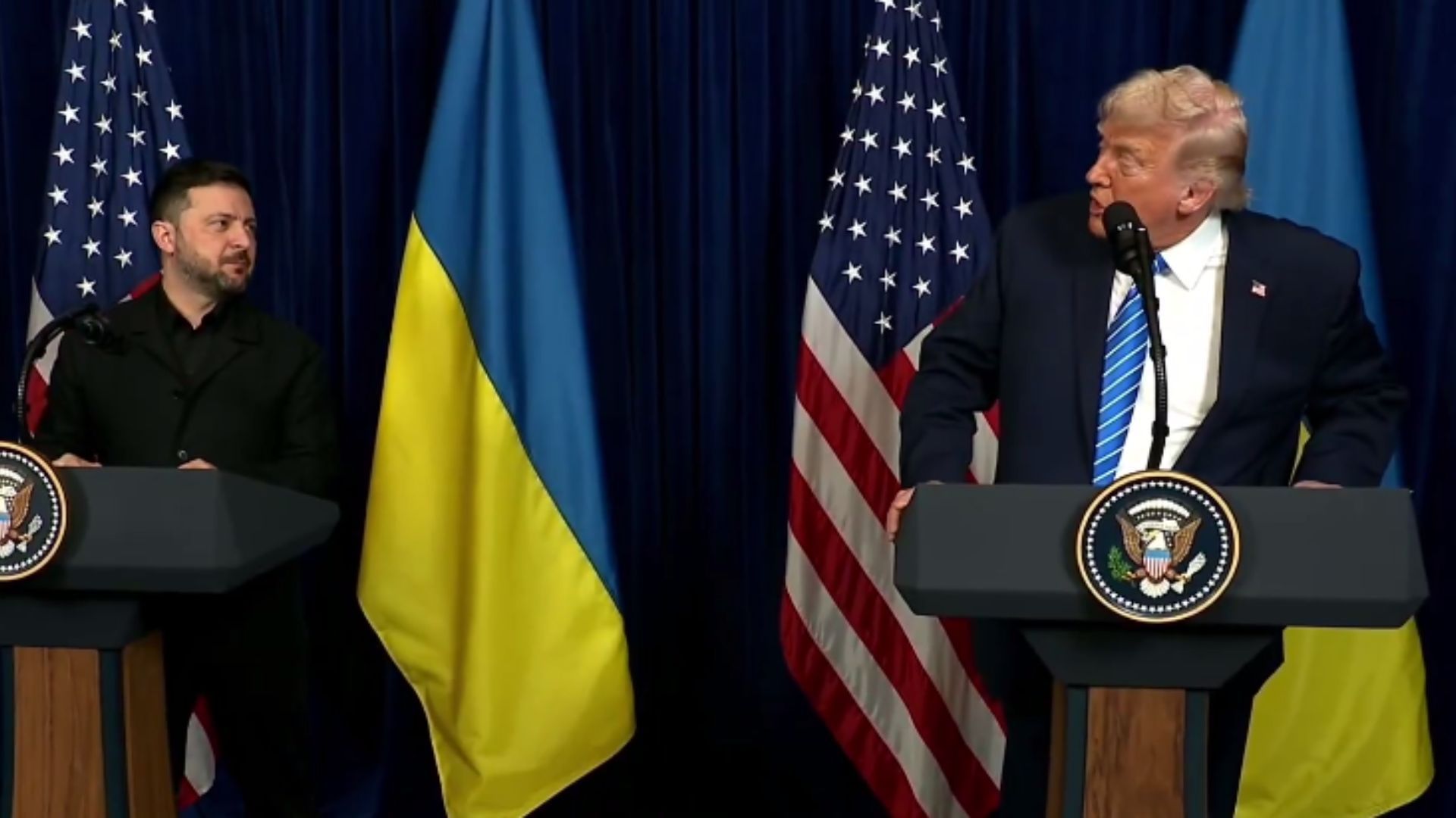 Трамп і Зеленський поспілкувалися з пресою після перемовин Трамп і Зеленський поспілкувалися з пресою після перемовин