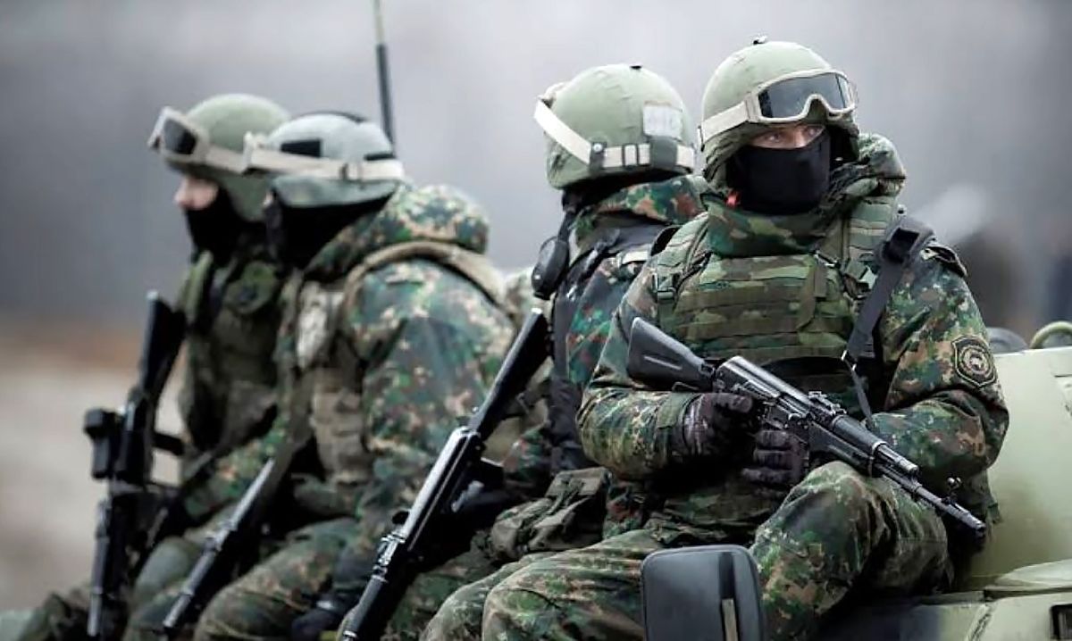 Бійці російського ГРУ Бійці російського ГРУ