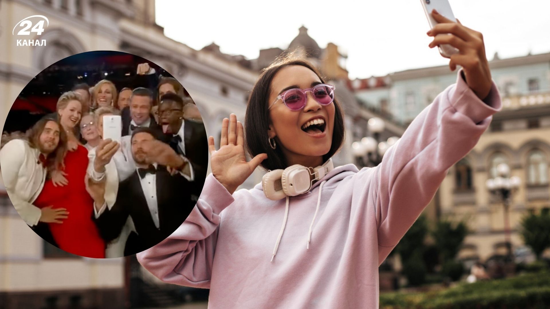 В чем же заключается популярность селфи на церемонии "Оскар"? В чем же заключается популярность селфи на церемонии "Оскар"?