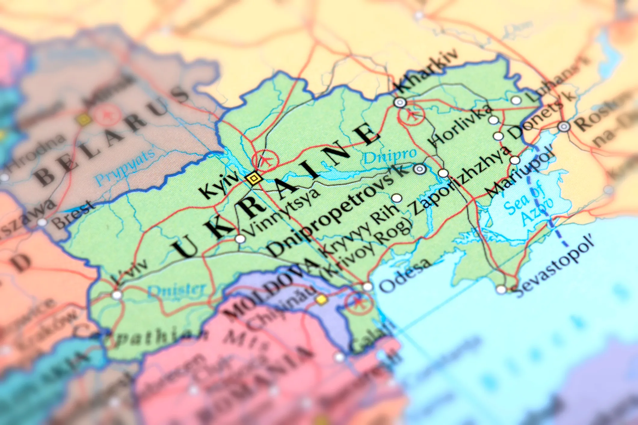 Україна на карті Україна на карті