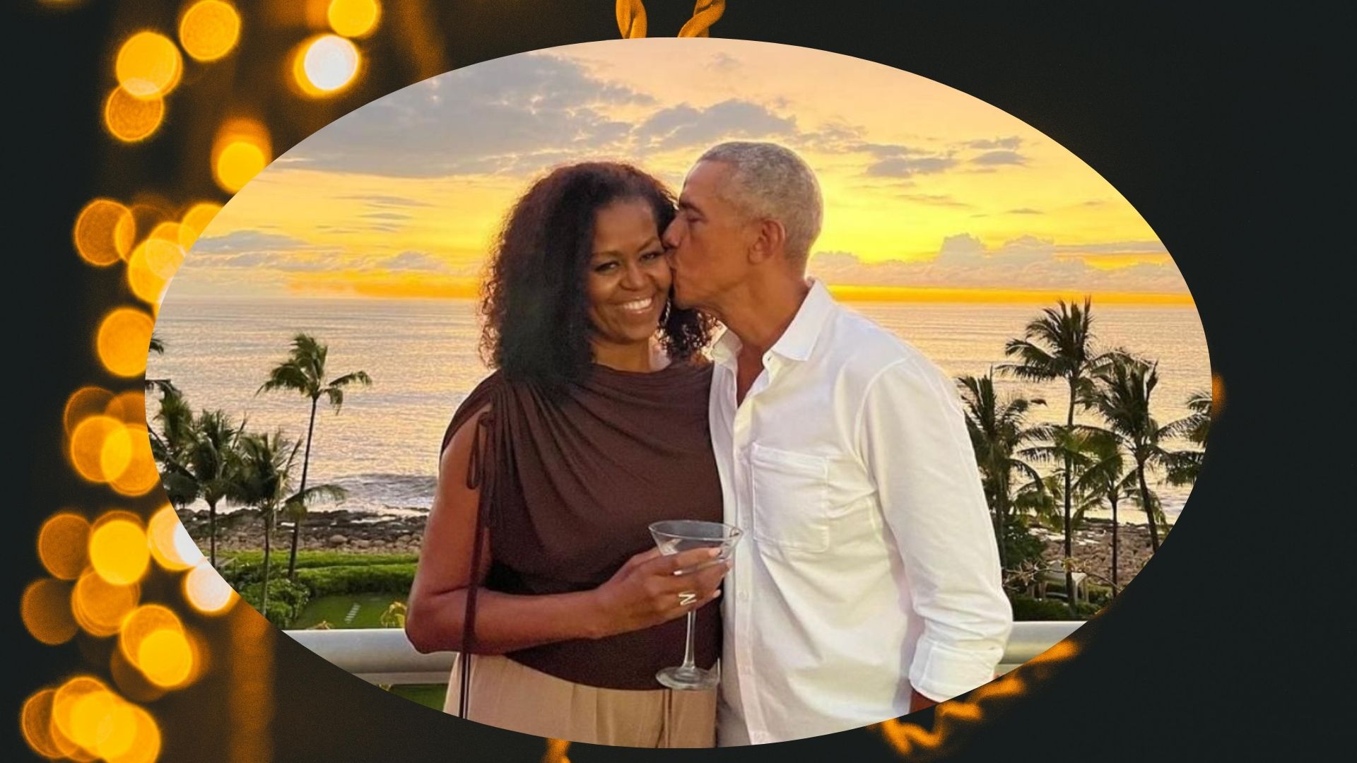 Праздничное освещение Барака и Мишель Обамы задает магическое настроение на целый год Праздничное освещение Барака и Мишель Обамы задает магическое настроение на целый год