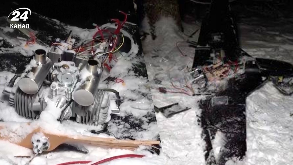 Что не так с российскими кадрами "обломков дрона, которые летели на Валдай" Что не так с российскими кадрами "обломков дрона, которые летели на Валдай"