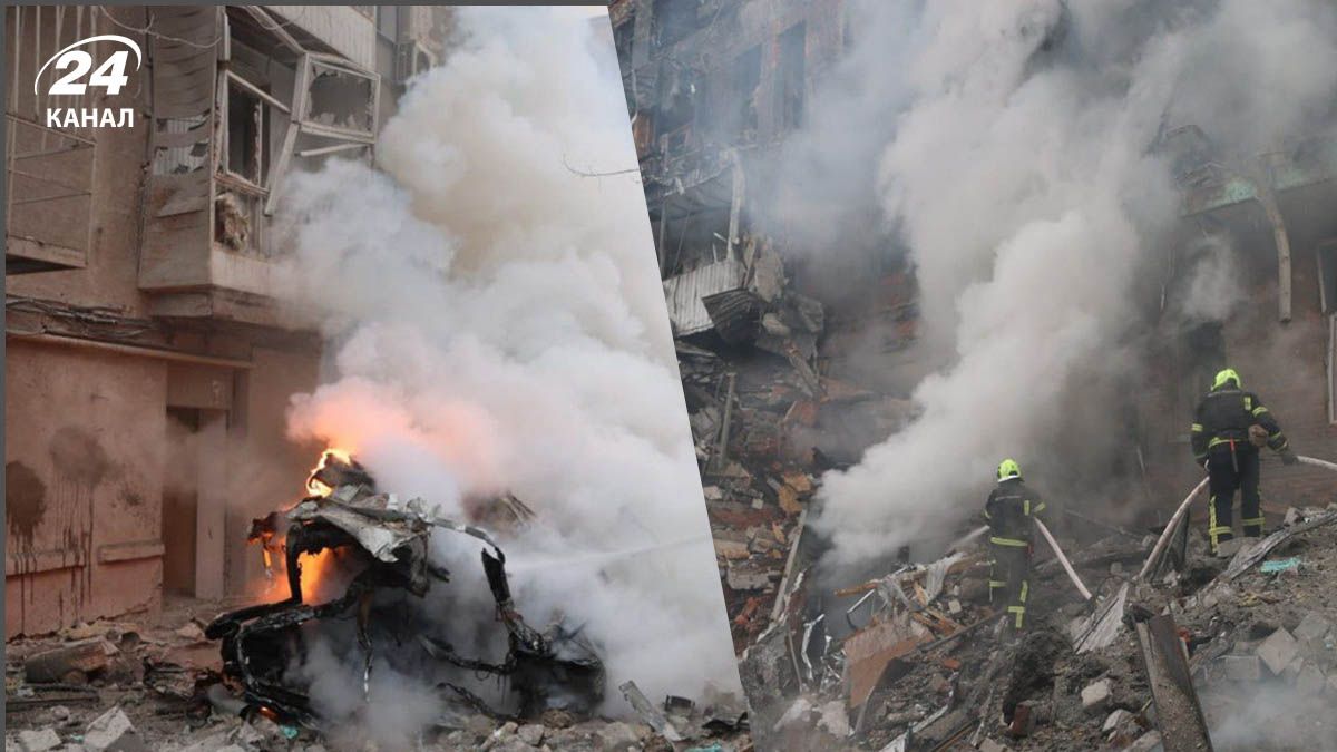 Обстрел Харькова 2.01.2025 - был прилет и по супермаркету