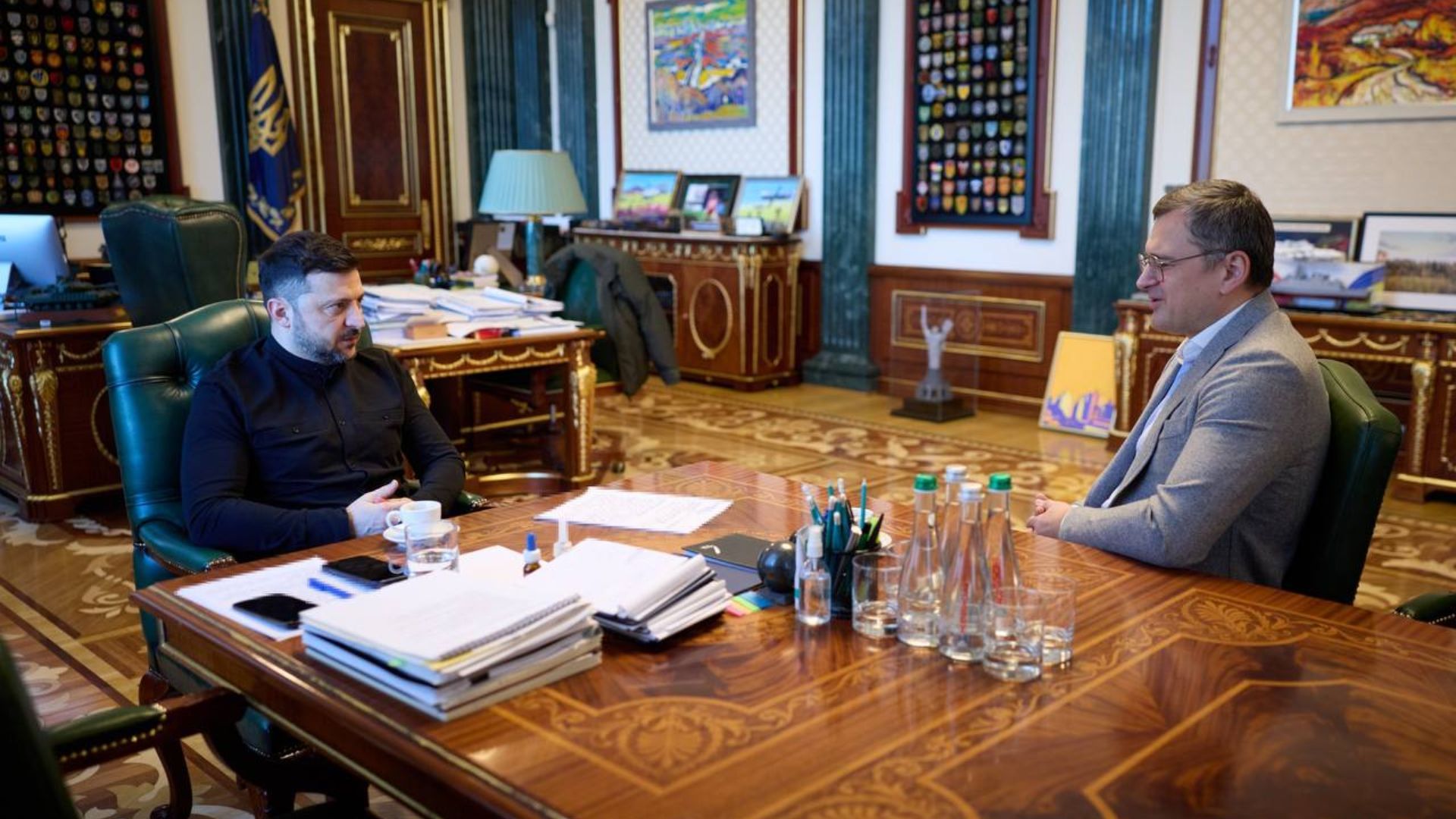 Кулеба провів зустріч із Зеленським