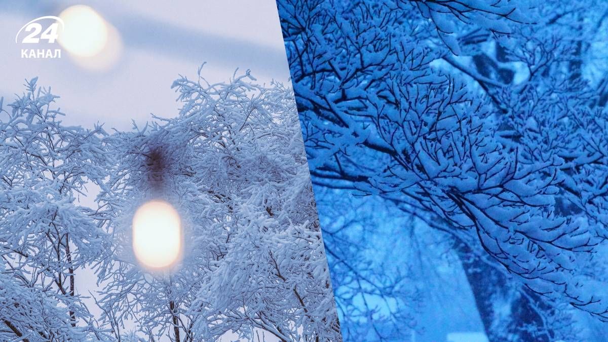 Сильний сніг випаде в Україні - 24 Канал