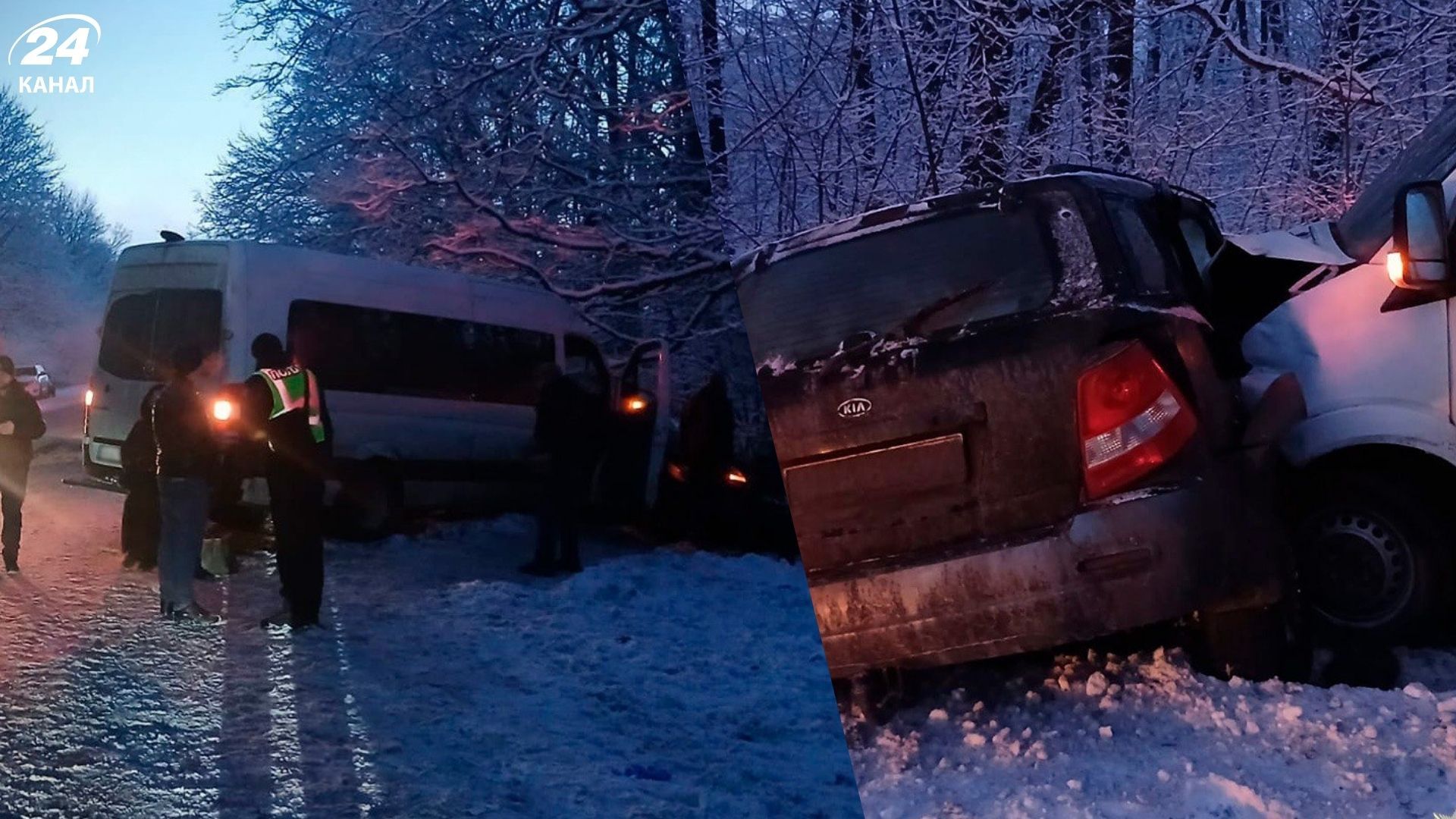 ДТП с автобусом на Харьковщине