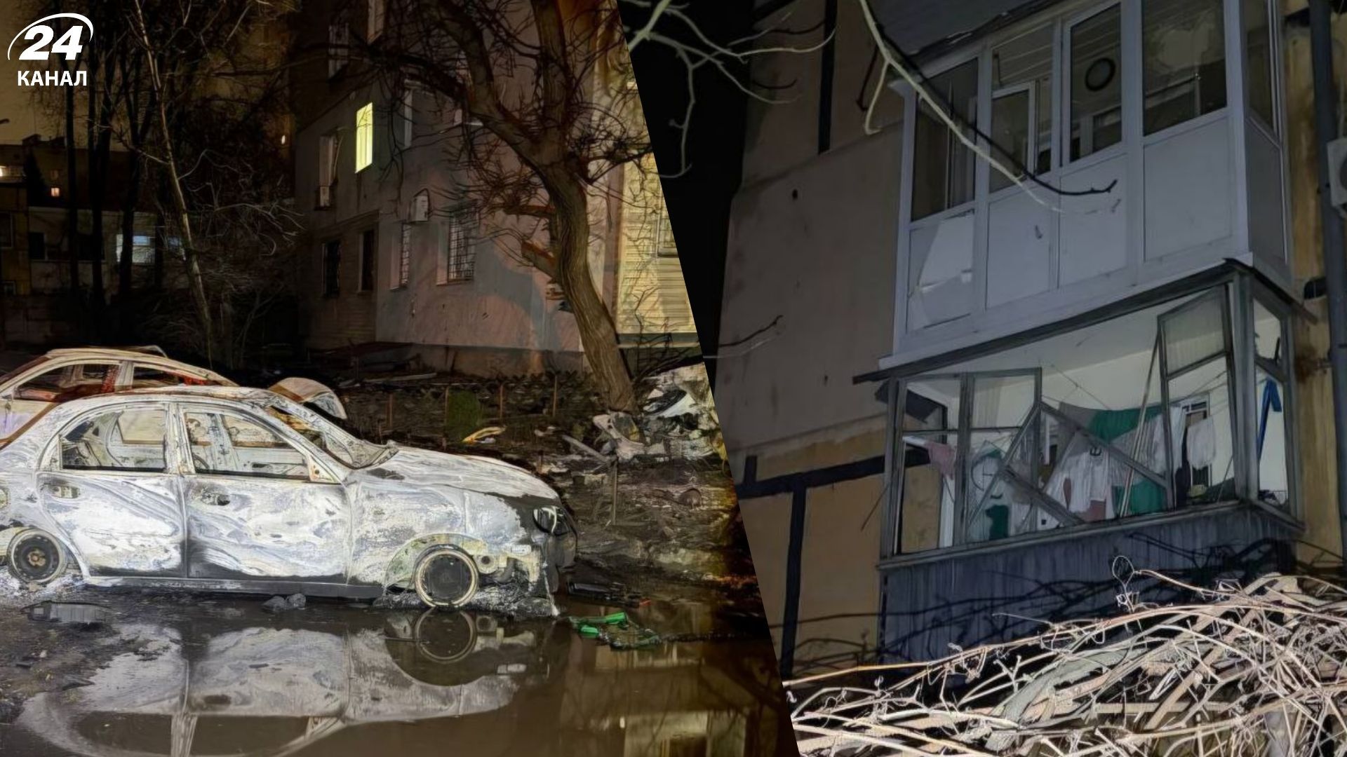 Наслідки удару по Дніпру Наслідки удару по Дніпру