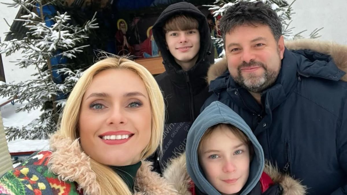 Ирина Федишин с сыновьями и мужем Ирина Федишин с сыновьями и мужем