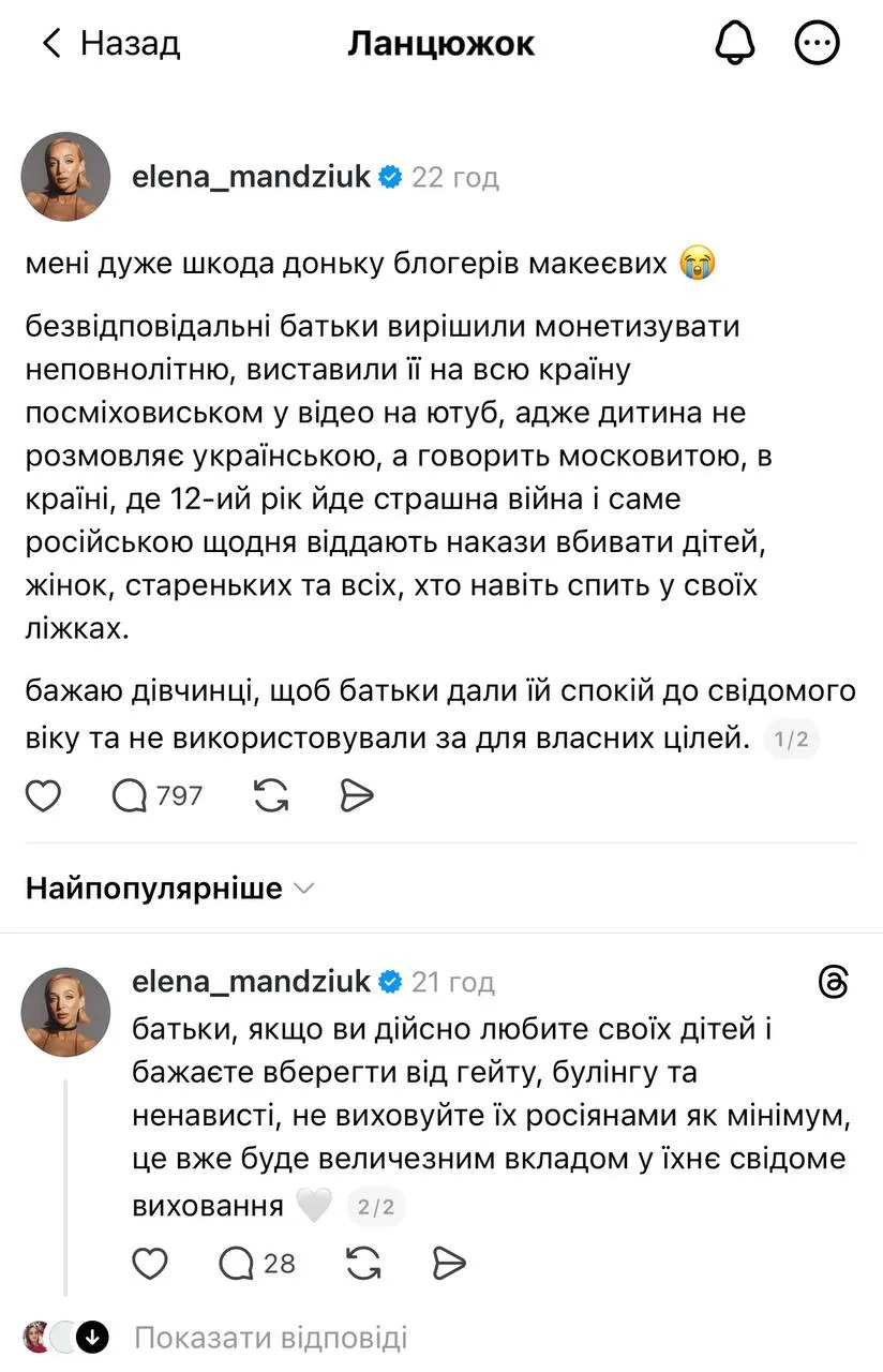Олена Мандзюк Олена Мандзюк
