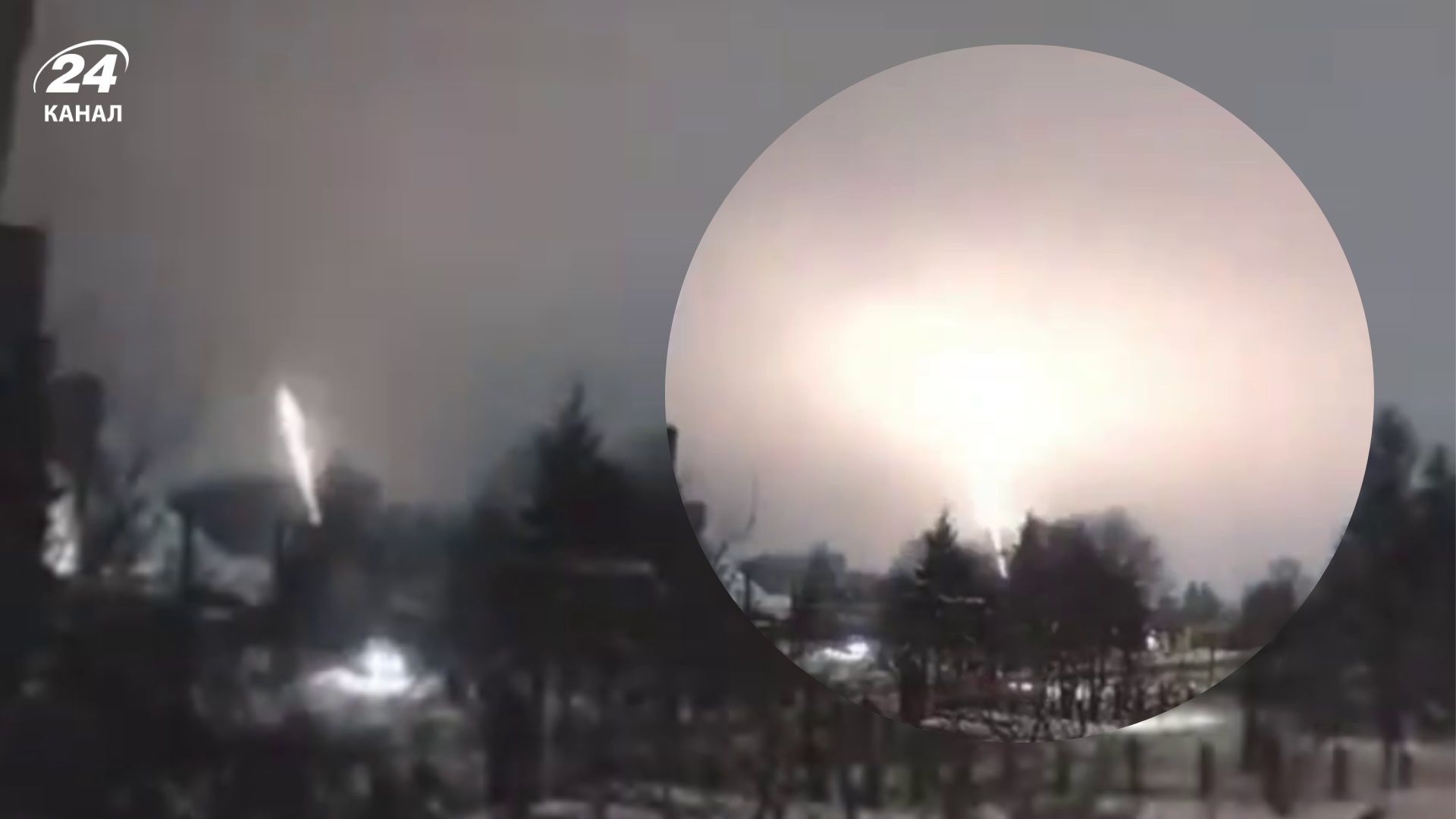 Атака "Орешником" по Львівщині: жахливі кадри ймовірного моменту удару Атака "Орешником" по Львівщині: жахливі кадри ймовірного моменту удару