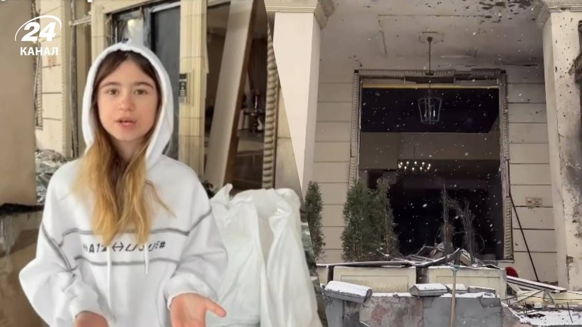 Россияне повредили дом Софии Нерсесян Россияне повредили дом Софии Нерсесян